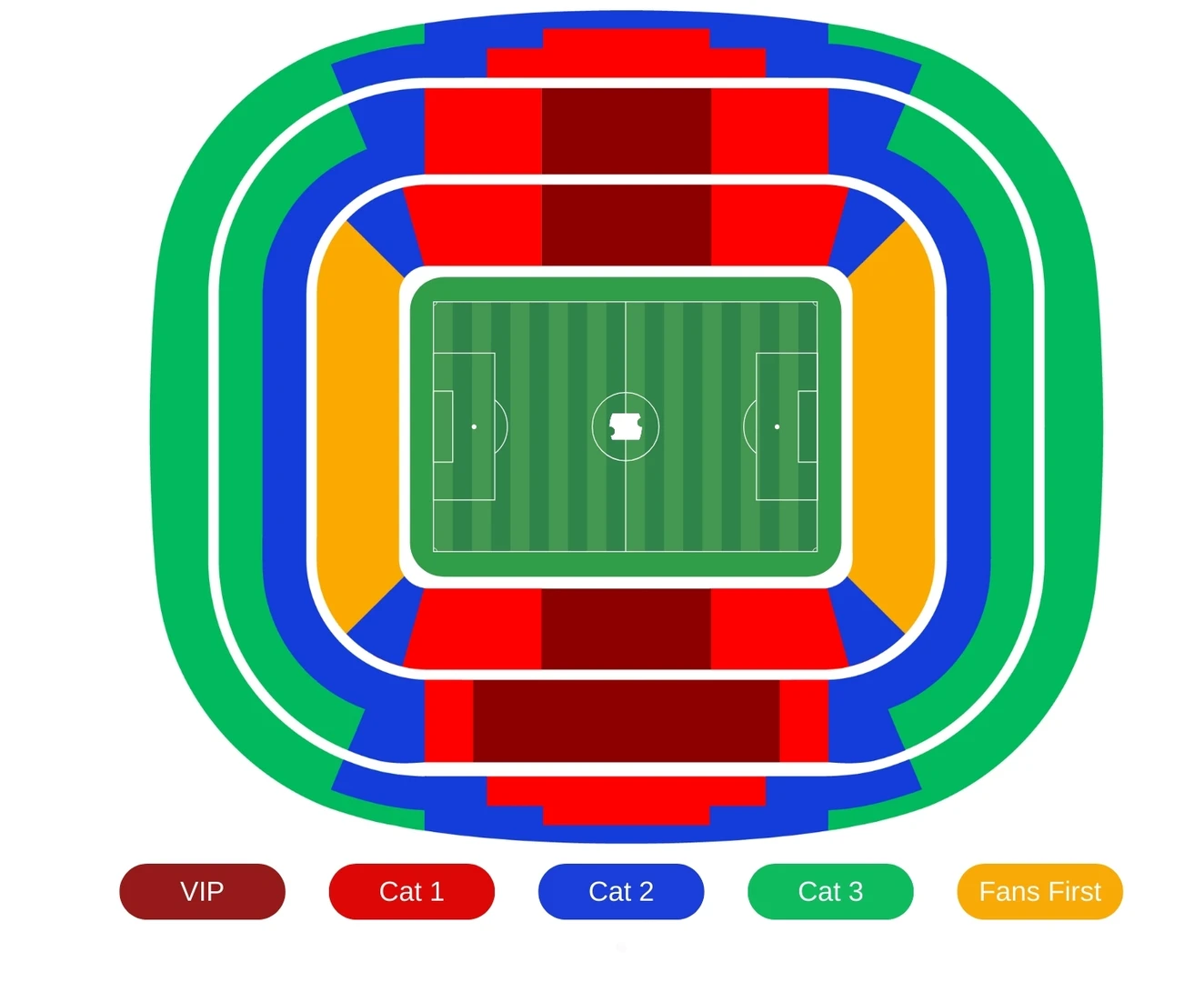 Los Angeles Stadium map